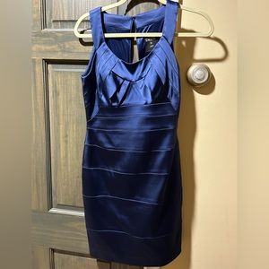 Women’s blue formal dress